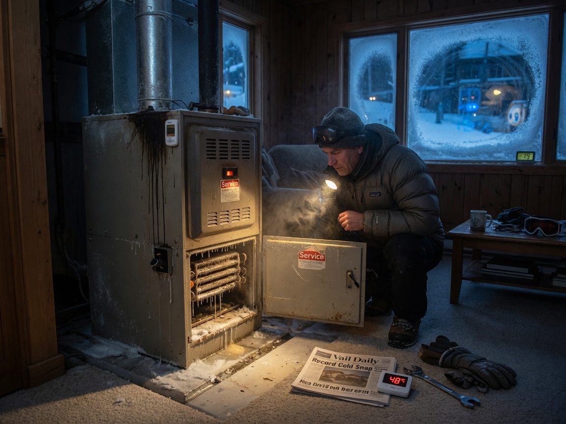 Signs Your Furnace Needs Repair in Vail's Subzero Winters
